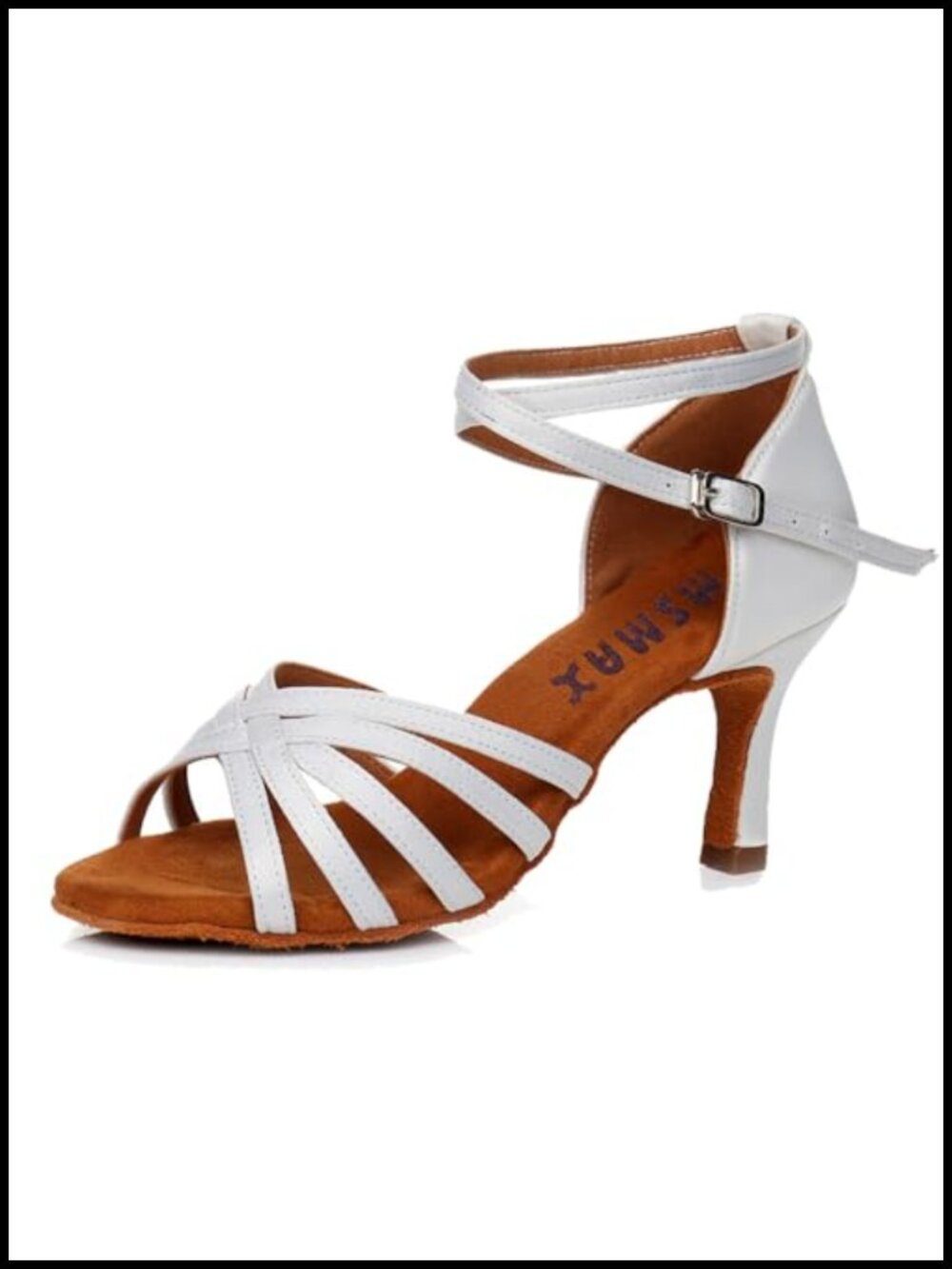 Women's Practice Ballroom Dancing Shoes with Adjustable Strap